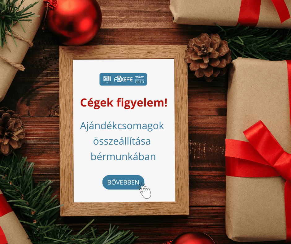 Ajándékcsomagok összeállítása bérmunkában